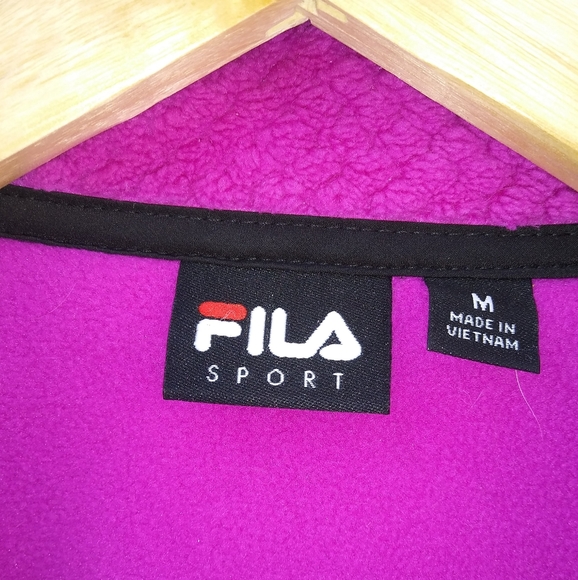 FILA Sport Zip-up Faux Fur Jacket - Picture 5 of 6